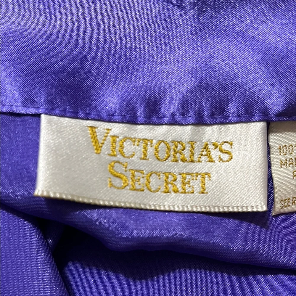 Elegant Purple Satin Blouse with Pearl Details